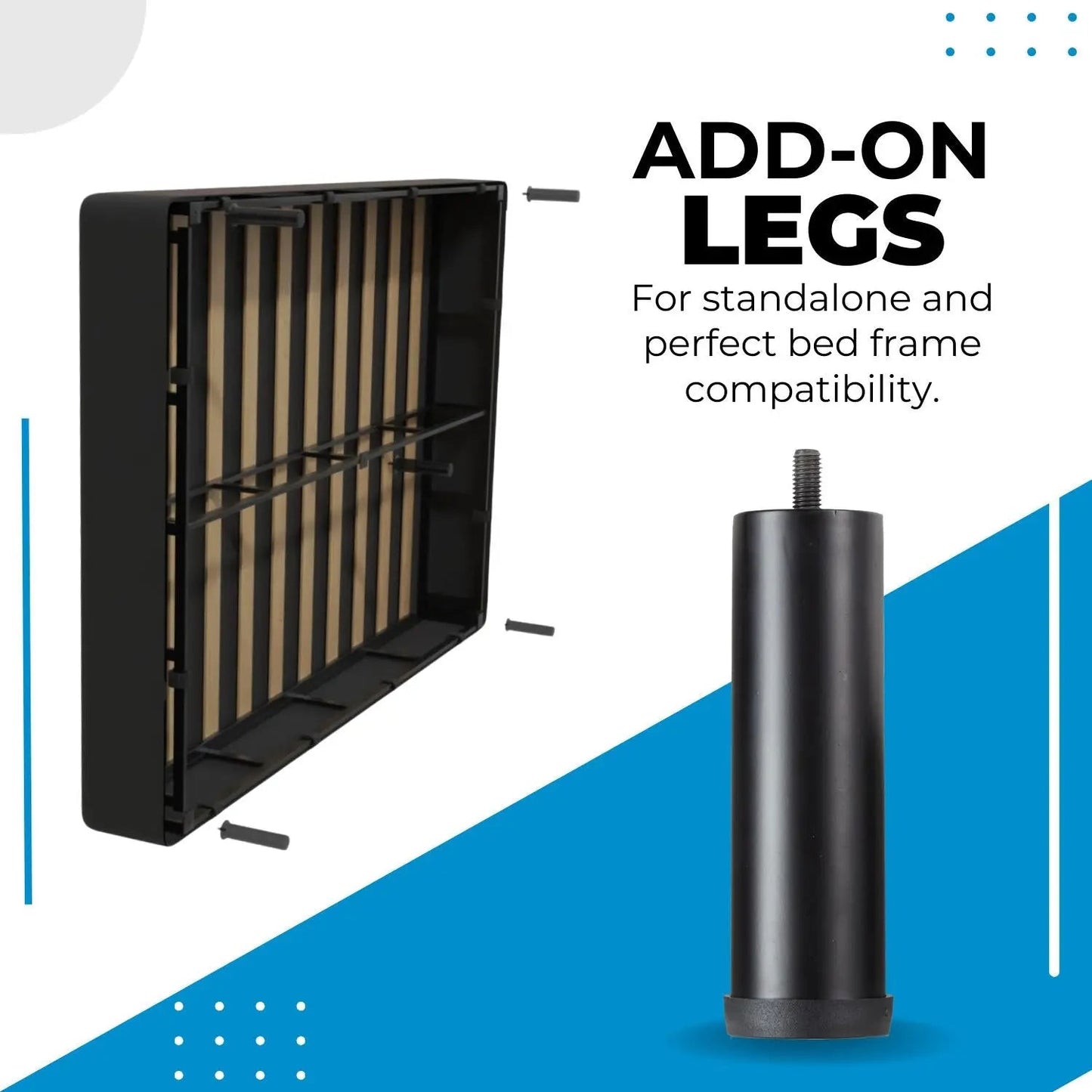 Multi-Use Foundation- Steel Bed Frame / Foundation with Cover