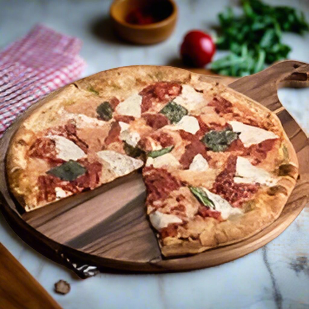 Acacia Wood Cutting / Charcuterie Board -  Round