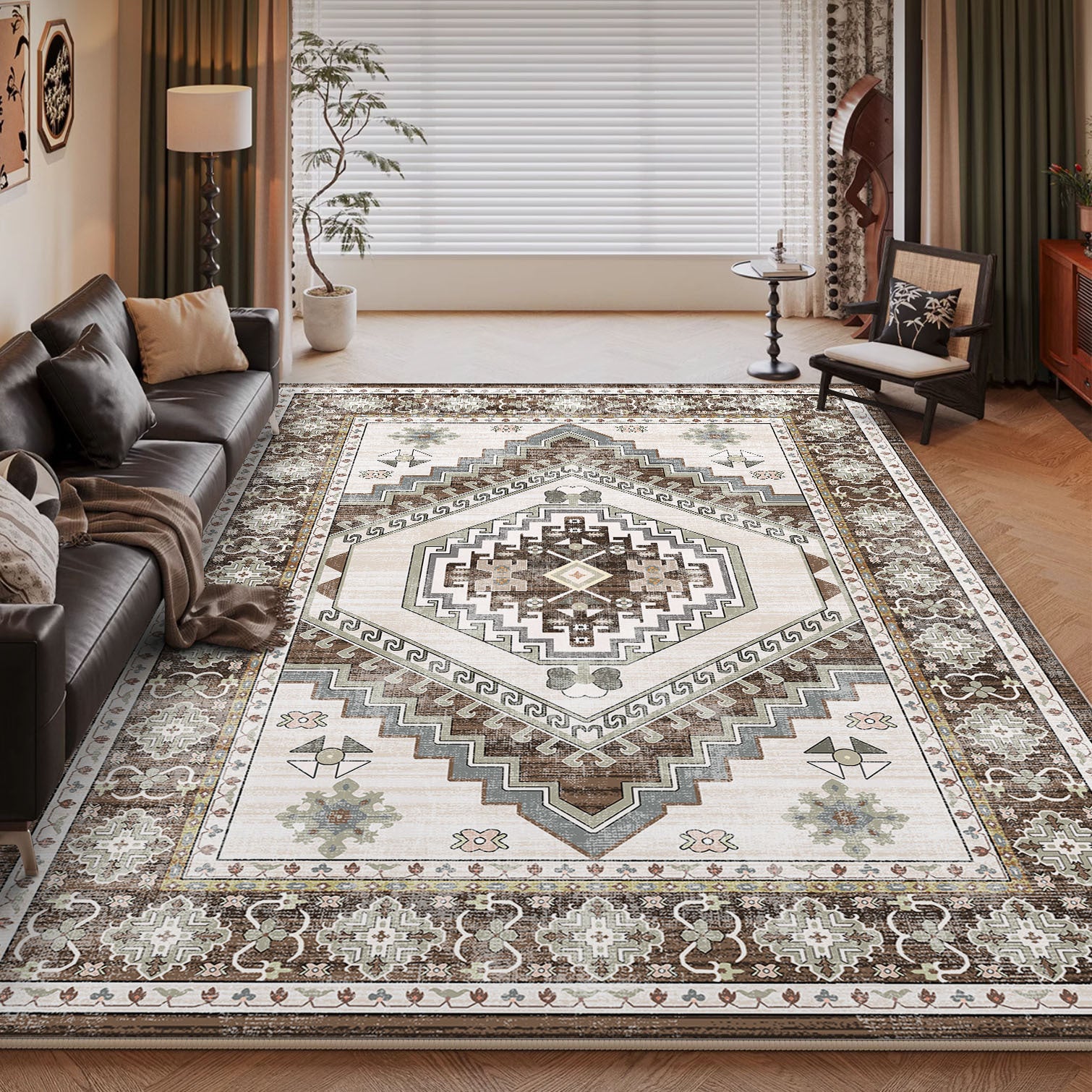 Living Room Carpet Stain-resistant Large Area Carpet