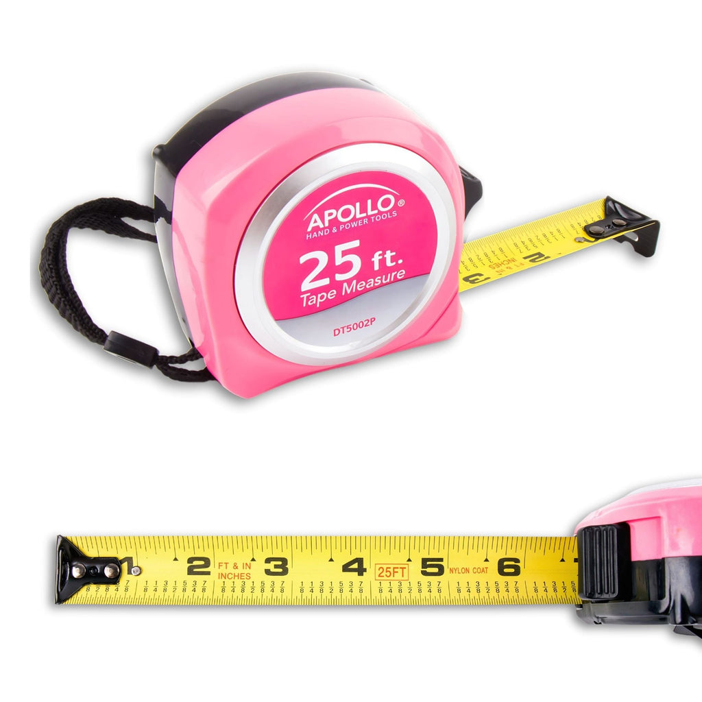 25ft. Tape Measure - Pink - DT5002P