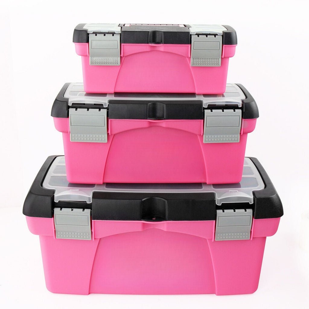3 Piece Tool Box - Pink - DT5005P