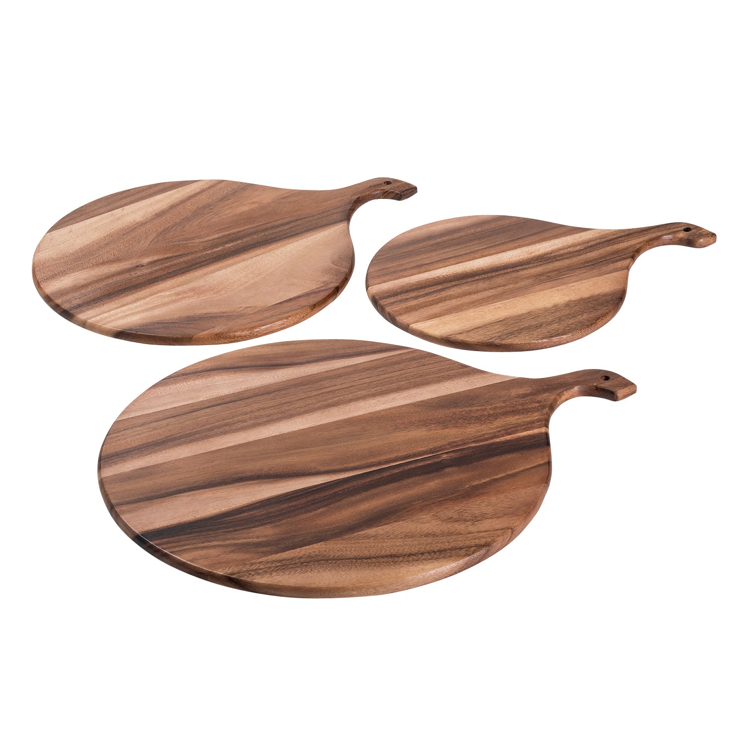 Acacia Wood Cutting / Charcuterie Board -  Round